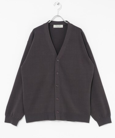 強撚コットンニットカーディガン