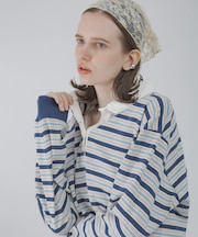 マルチボーダーラガーシャツ