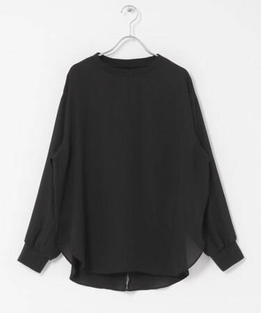 リブドッキングセミシアープルオーバー