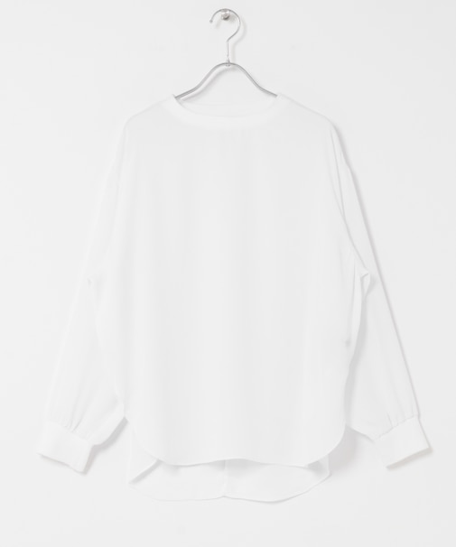 リブドッキングセミシアープルオーバー