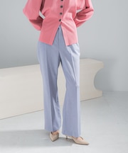 イージーケア2WAYウエストセミフレアパンツ