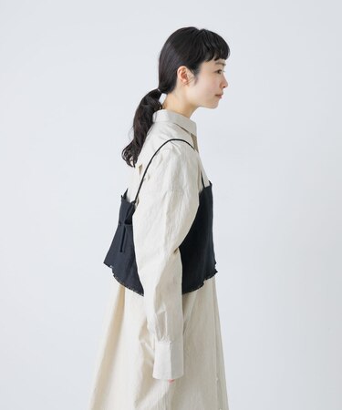 セミウェットリネンキャミソール