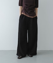 ポンチスラックスパンツ