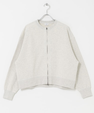 『WEB／一部店舗限定カラー』コットンスウェットジップカーディガン