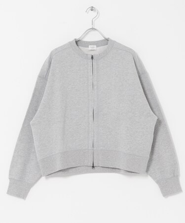 『WEB／一部店舗限定カラー』コットンスウェットジップカーディガン