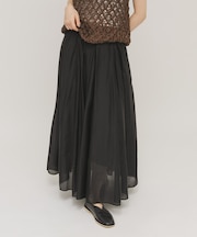 タックフレアシアースカート