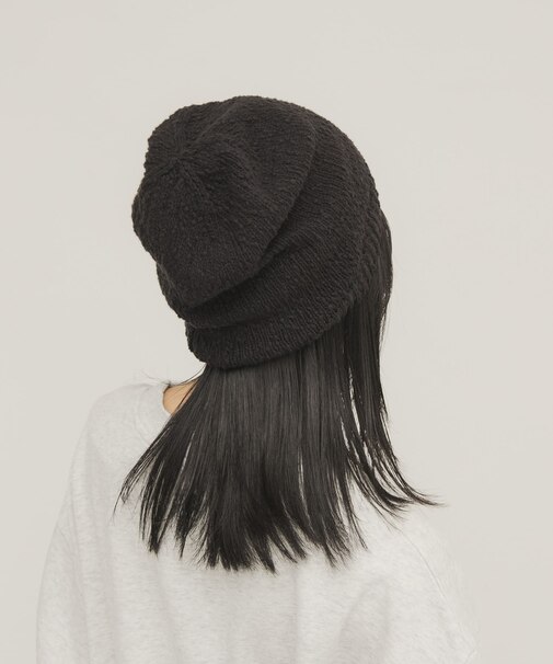 スラブニットビーニー