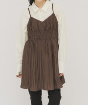 リンクルミニキャミワンピース