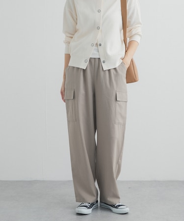 トロミカーゴイージーパンツ