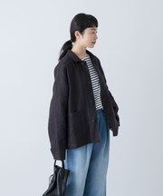 『ユニセックス』リネンカバーオール