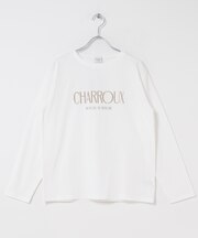ロゴプリントロングスリーブTシャツ