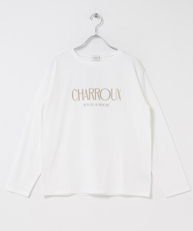 ロゴプリントロングスリーブTシャツ