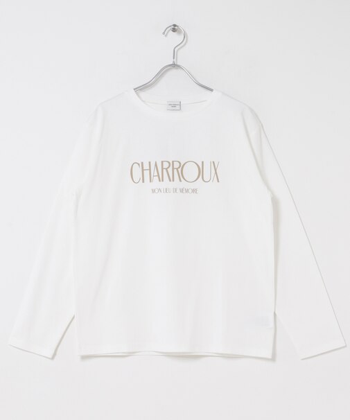 ロゴプリントロングスリーブTシャツ