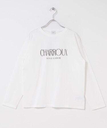 ロゴプリントロングスリーブTシャツ