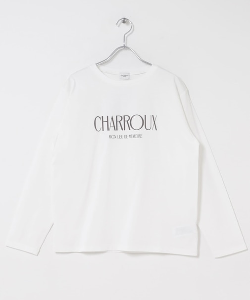 ロゴプリントロングスリーブTシャツ
