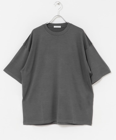 PURE WOOL クルーネックショートスリーブTシャツ
