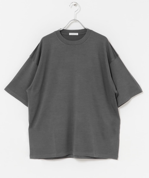 PURE WOOL クルーネックショートスリーブTシャツ