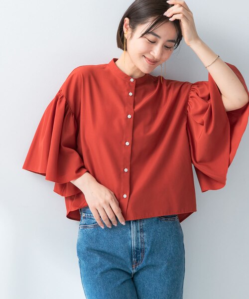 WEB限定』レイヤードペプラムブラウス｜アーバンリサーチの通販｜&mall