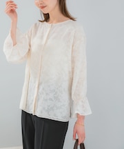 『WEB限定』ジャガードブラウス