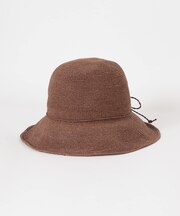 ペーパーコマ編みハット