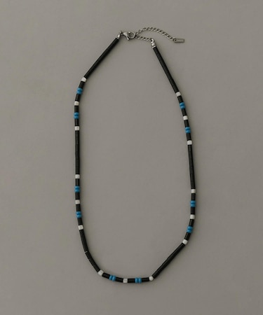 ステンレスカラービースネックレス