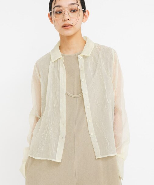 ワッシャーシアーシャツ