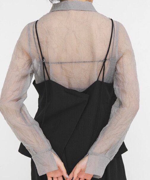 ワッシャーシアーシャツ