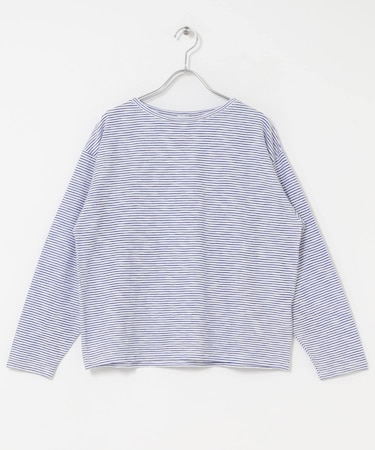 スラブミジンボーダーTシャツ