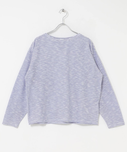 スラブミジンボーダーTシャツ