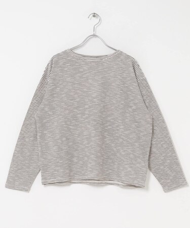 スラブミジンボーダーTシャツ