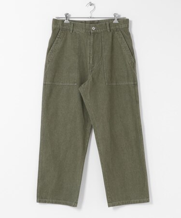 ARMY TWILL　DENIM BAKER PANTS
