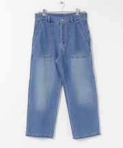 ARMY TWILL　DENIM BAKER PANTS