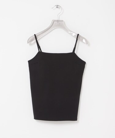 カップ付きバックオープンキャミソール