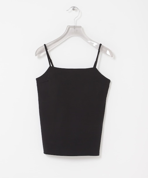 カップ付きバックオープンキャミソール