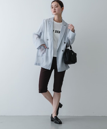 シアーテーラードジャケット