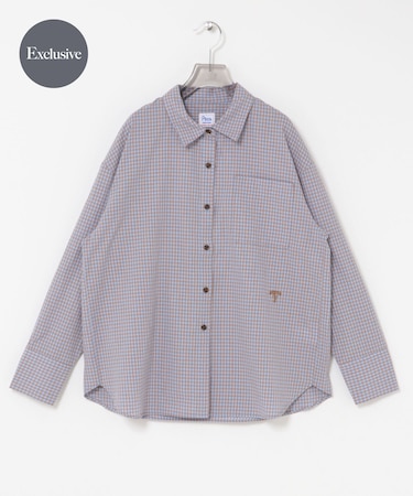 『別注』PICCA×URBAN RESEARCH　レギュラーカラールーズシャツ