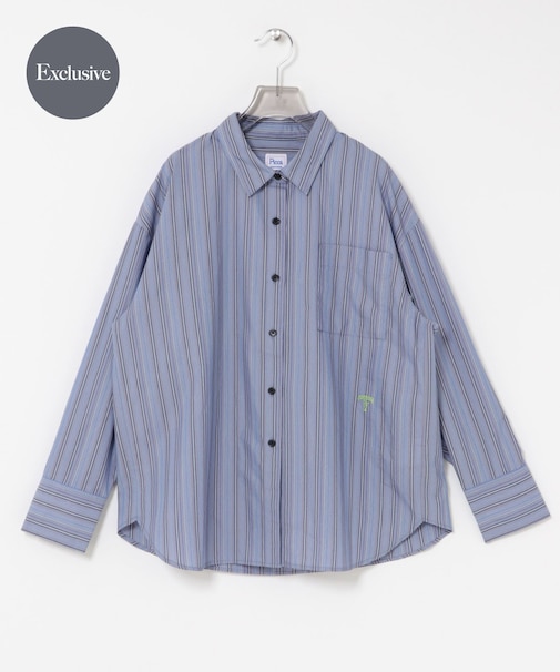 『別注』PICCA×URBAN RESEARCH　レギュラーカラールーズシャツ