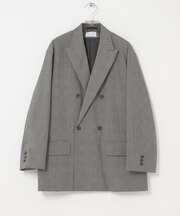 new basic HIGH TWIST WOOL W JACKET