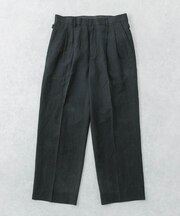 new basic　SILK LINEN TROUSER