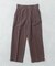 new basic　SILK LINEN TROUSER