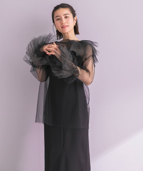 ANDRESD BLOOMING TULLE DRESS|アーバンリサーチの通販|&mall ANDRESD BLOOMING TULLE DRESS|アーバンリサーチの通販|&mall
