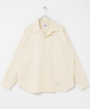 ARMY TWILL　COTTON LINEN UTILITYSHIRTS