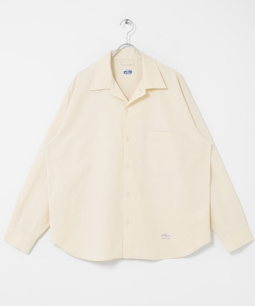ARMY TWILL　COTTON LINEN UTILITYSHIRTS