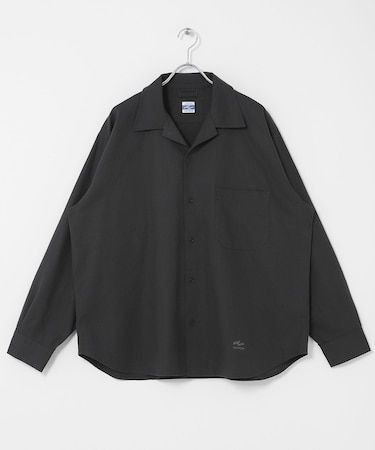 ARMY TWILL　COTTON LINEN UTILITYSHIRTS