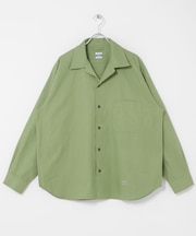 ARMY TWILL　COTTON LINEN UTILITYSHIRTS