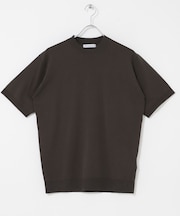 LIFE STYLE TAILOR ハイゲージクルーネック半袖ニット