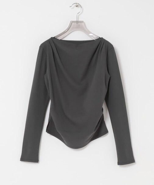 2WAYドレープカットソー