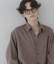 カラースラブレギュラーカラーシャツ