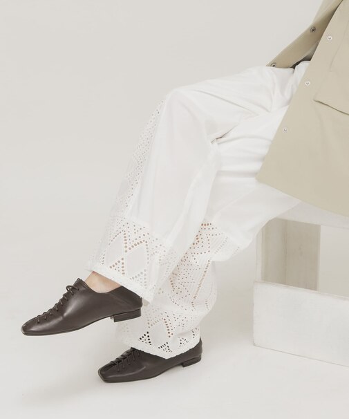 レースドッキングパンツ