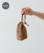 『別注』Hashibami×RODESKO　スエードバッグチャーム